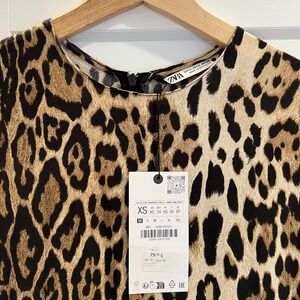 Leopard Print Zara Maxi Dress